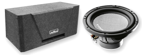 Basskisten und Woofer AXTON und Focal